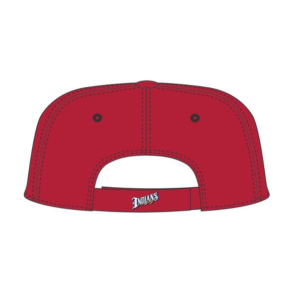 Indianapolis Indians '47 Adult Red/Navy Batting Practice MVP Adjustable Cap