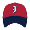 Indianapolis Indians '47 Adult Red/Navy Batting Practice MVP Adjustable Cap