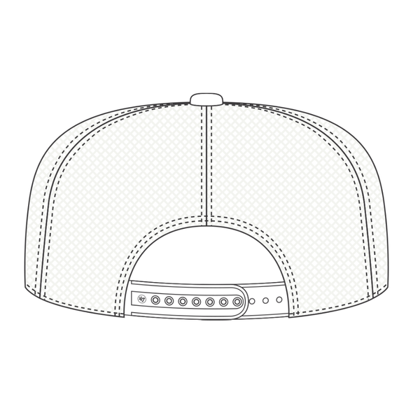 Indianapolis Indians '47 Adult Brrr Roscoe Mesh Hitch Adjustable Snapback Cap