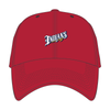 Indianapolis Indians '47 Womans Red Mini Script Clean Up Adjustable Cap