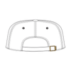 Indianapolis Indians '47 Women's White Mini Script Clean Up Adjustable Cap