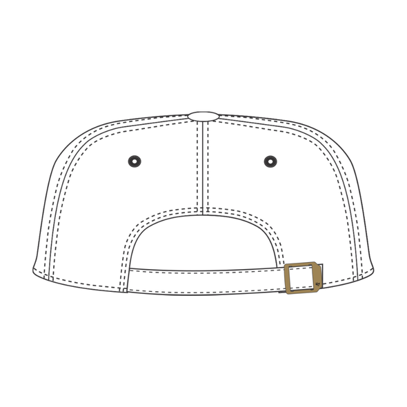 Indianapolis Indians '47 Women's White Mini Script Clean Up Adjustable Cap