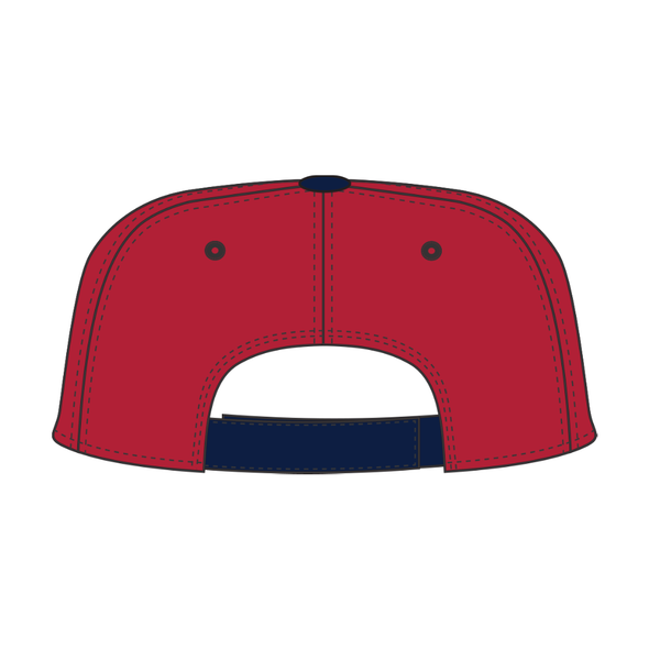 Indianapolis Indians '47 Youth Red/Navy Batting Practice Short Stack MVP Adjustable Cap