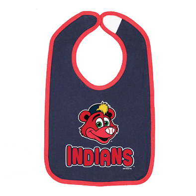 Indianapolis Indians Infant Navy Rowdie Trios Bib