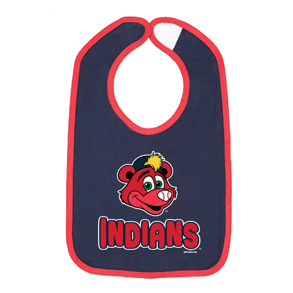 Indianapolis Indians Infant Navy Rowdie Trios Bib