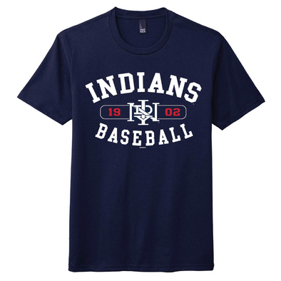 Indianapolis Indians Adult Navy Nunnery Tri-Blend Tee