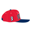 Indianapolis Indians Bimm Ridder Adult Red/Navy Choice Adjustable Snapback Cap