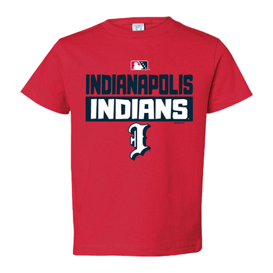 Indianapolis Indians Toddler Red Muggs Tee