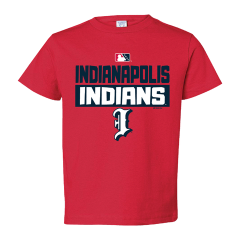 Indianapolis Indians Toddler Red Muggs Tee