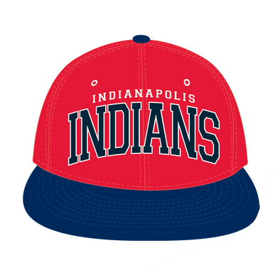 Indianapolis Indians Bimm Ridder Youth Red/Navy Choice Adjustable Snapback Cap