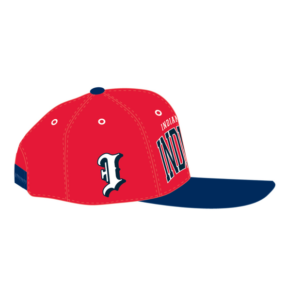 Indianapolis Indians Bimm Ridder Youth Red/Navy Choice Adjustable Snapback Cap