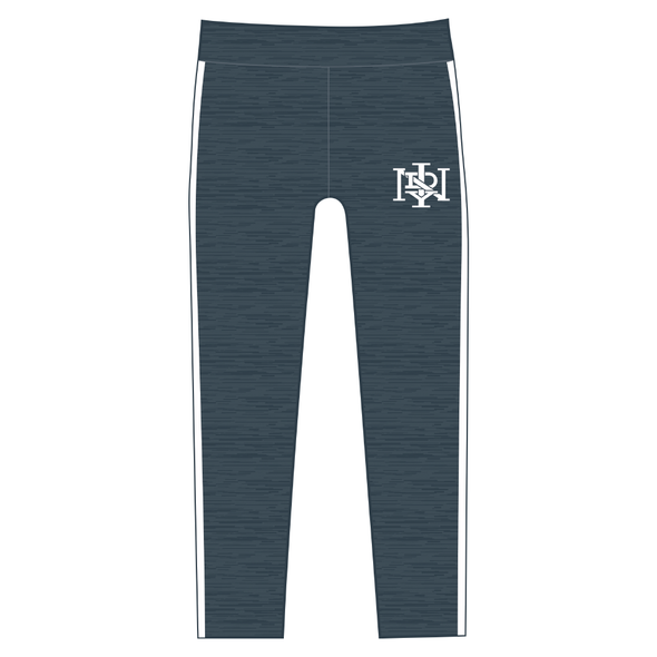 Indianapolis Indians Women's Concepts Sport Charcoal Centerline Knit Slounge Leggings