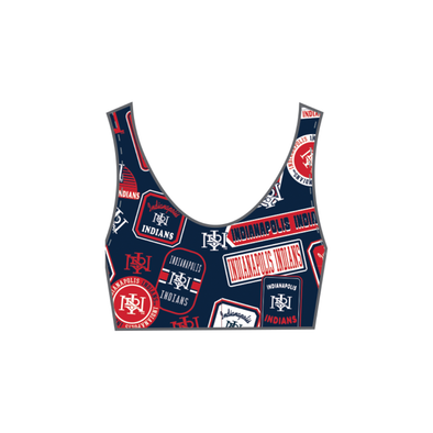 Indianapolis Indians Women's Concepts Sport Grady Bralette
