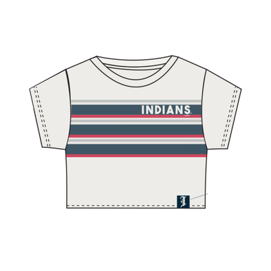 Indianapolis Indians Women's Concepts Sport White Birch Terry Tee