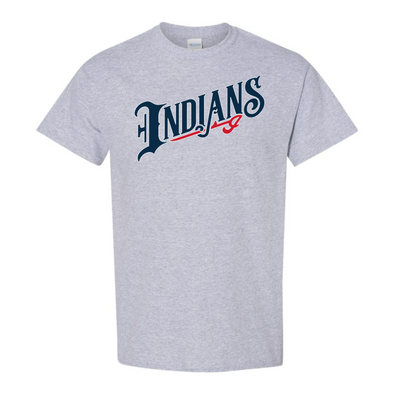 Indianapolis Indians Toddler Grey Indians Wordmark Tee