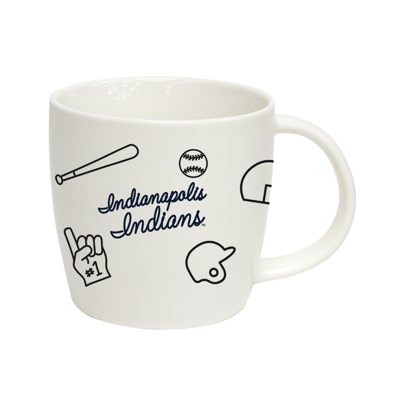 Indianapolis Indians 18oz. Playmaker Coffee Mug
