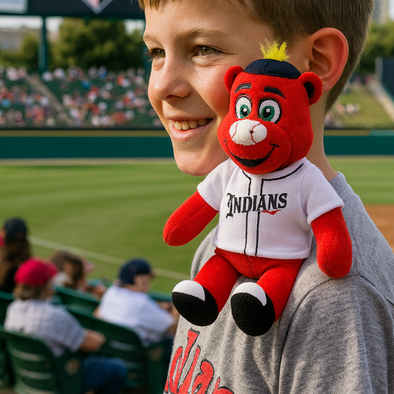 Indianapolis Indians Plush Rowdie Shoulder Pal