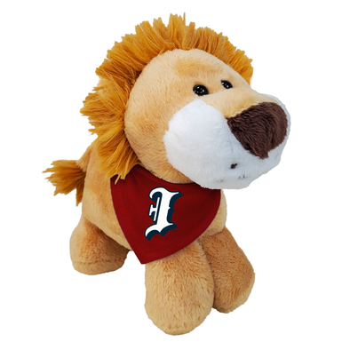 Indianapolis Indians Plush Lion Short Stack w/Red Bandana