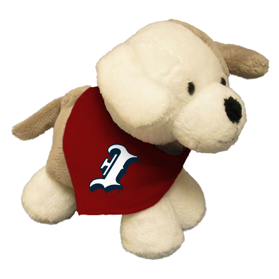 Indianapolis Indians Plush Puppy Short Stack w/Red Bandana