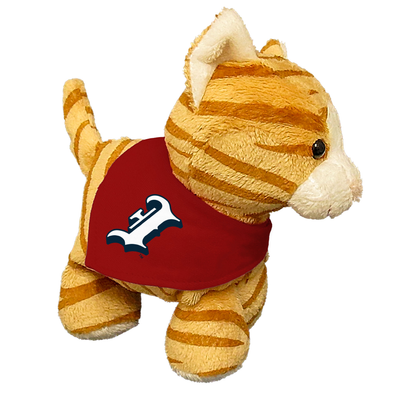 Indianapolis Indians Plush Tabby Short Stack w/Red Bandana