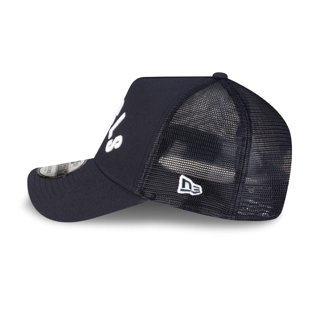 Indianapolis Indians Adult New Era Navy INDPLS A-Frame Trucker Indianapolis Indians Adult New Era Navy INDPLS A-Frame Trucker