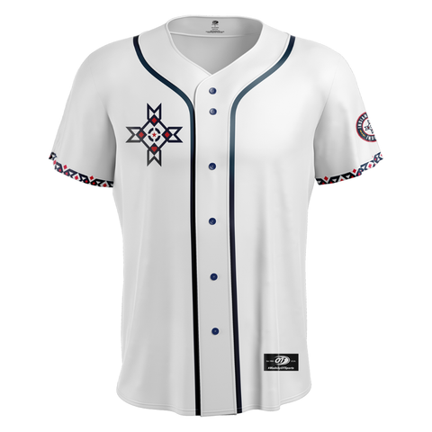 Indianapolis Indians Adult White Native American Heritage Replica On-Field Jersey