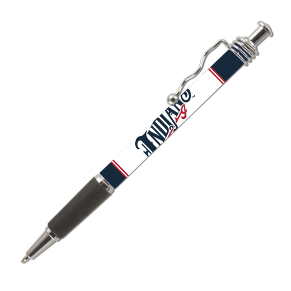 Indianapolis Indians White Wordmark Jazz Ink Pen