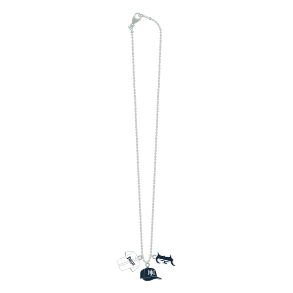Indianapolis Indians Women's 3-Charm Necklace