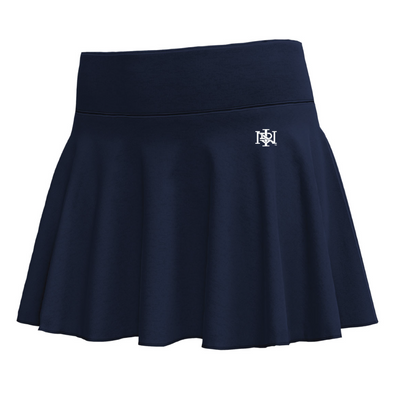 Indianapolis Indians Women's Navy Home Cap Logo Under Armour Motion Skort