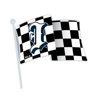 Indianapolis Indians Wincraft Checkered Flag Lapel Pin
