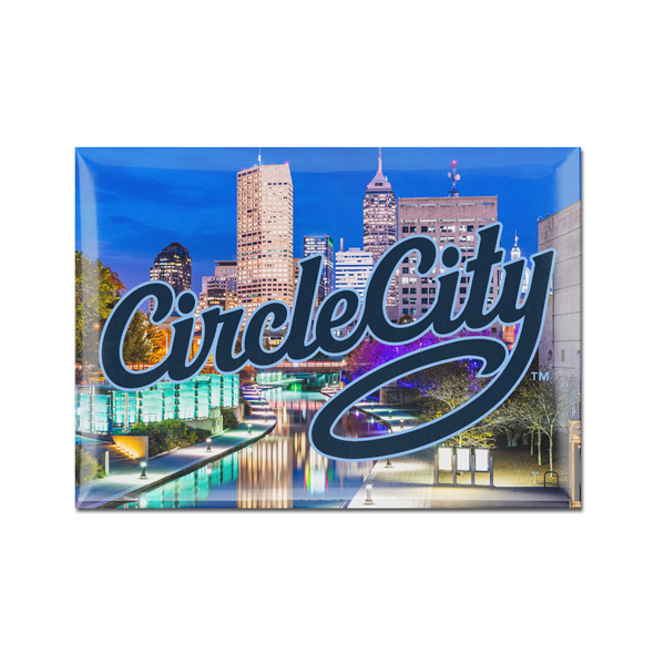 Indianapolis Indians WinCraft Circle City Skyline Magnet