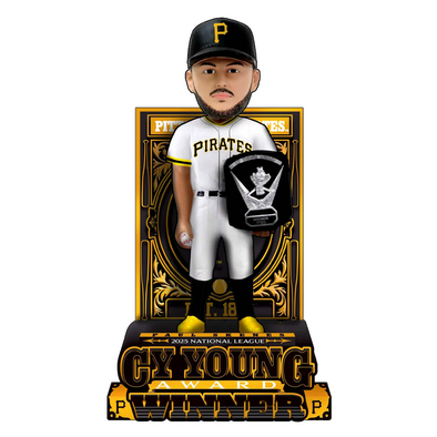 Pittsburgh Pirates Special Edition Paul Skenes 2025 National League Cy Young Award Bobblehead