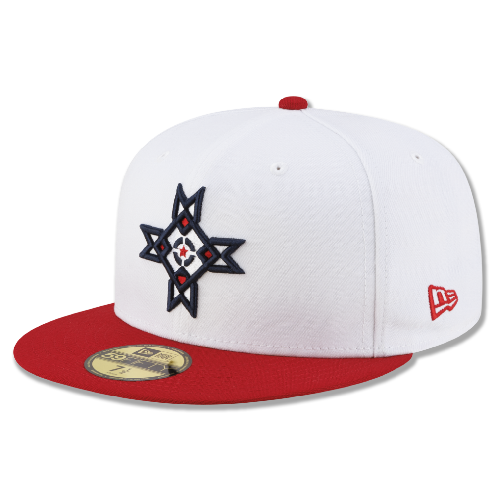 New Era 59FIFTY　Indians インディアンス　キャップ Indianapolis Indians White/Red Native American Heritage New Era