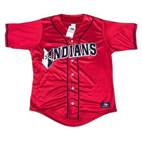 Indianapolis Indians Minor League Baseball Jersey Men's Size M Red  Embroidered