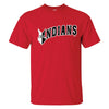 Indianapolis Indians Youth Red Wordmark Tee