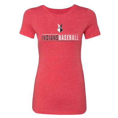 Indianapolis Indians Women's Red Focus Tee