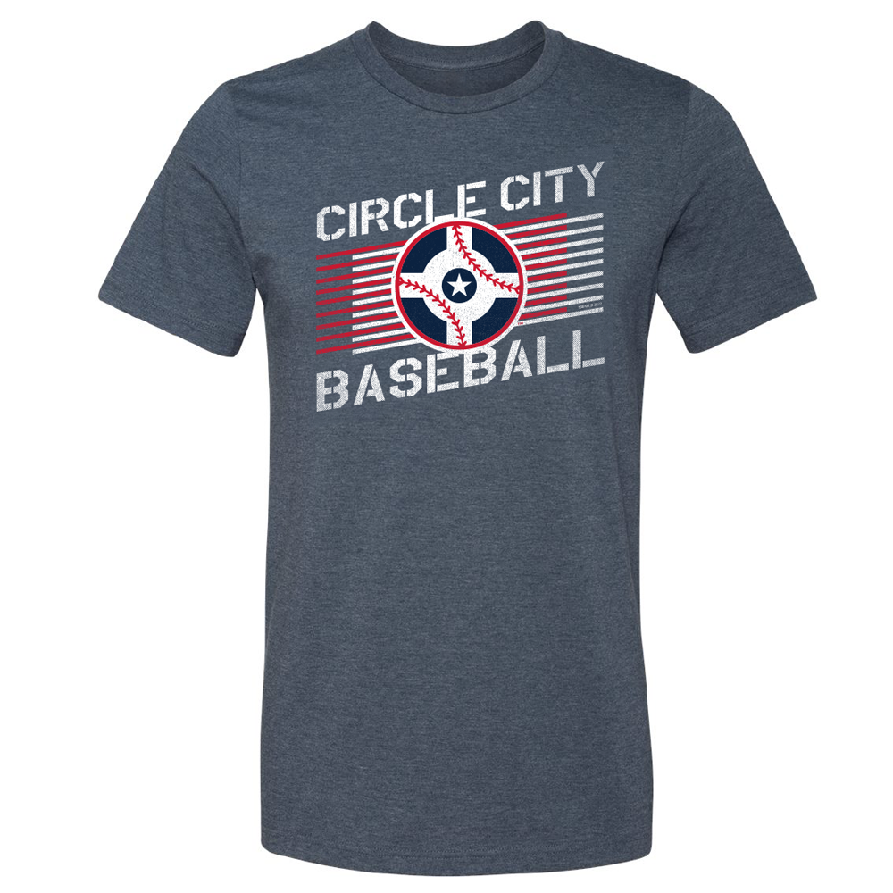 Indianapolis Indians Youth Navy Circle City Replica Jersey 