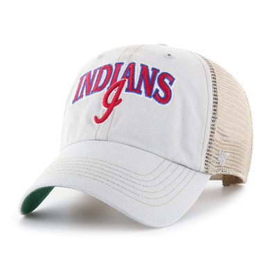 Indianapolis Indians '47 Adult Grey 1970's Tuscaloosa Snapback Adjustable Clean Up Cap