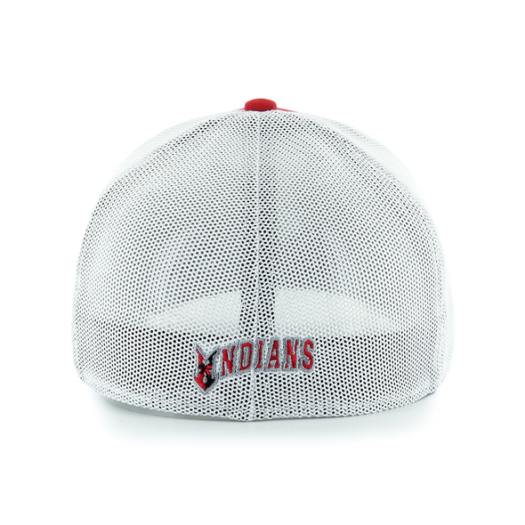 Indianapolis Indians '47 Adult Red Home Primary Trophy Stretch Fit Cap