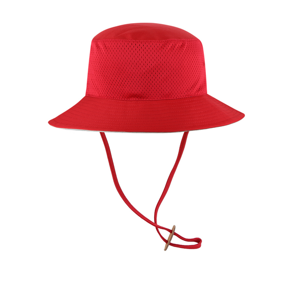 Indianapolis Indians '47 Adult Red Panama Bucket Hat