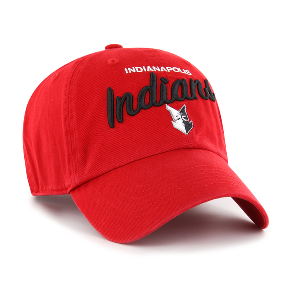 Indianapolis Indians '47 Women's Red Home Phoebe Adjustable Clean Up Cap