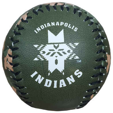 Indianapolis Indians Forest Camo Baseball