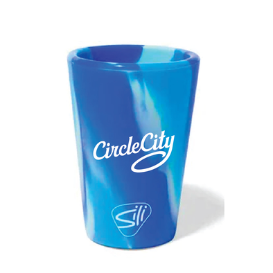 Indianapolis Indians 1.5 oz Silicone Circle City Shot Glass