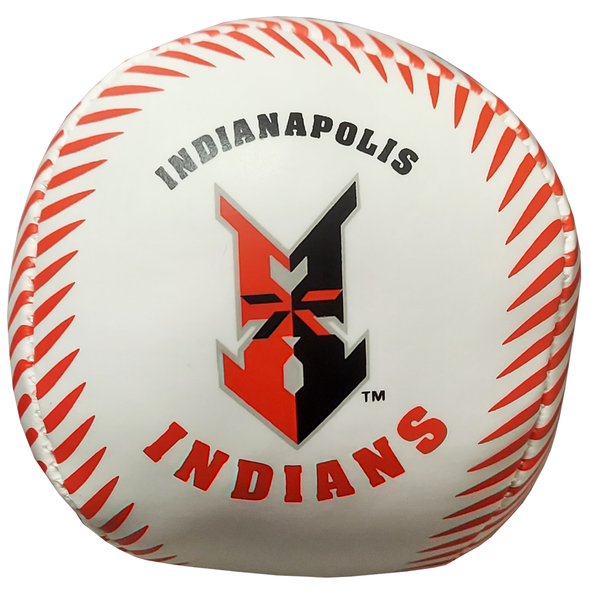 Indianapolis Indians 3" All White Softee Baseball