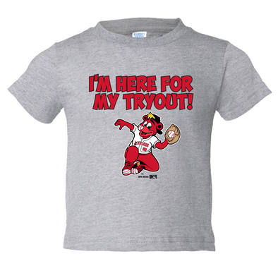 Indianapolis Indians Infant Heather Grey Tryout Tee