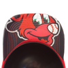 Indianapolis Indians Youth Red/Black Rowdie Gene Adjustable Cap