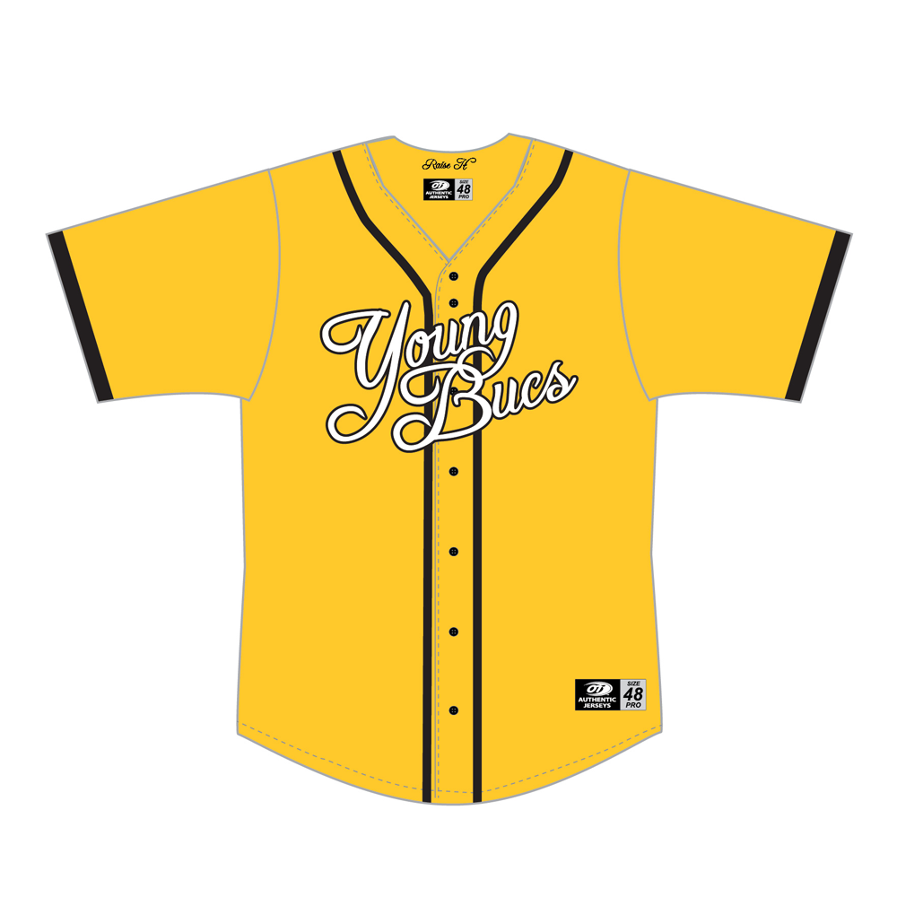 Indianapolis Indians Youth Yellow Young Bucs Pirates Prospects Replica  Jersey 