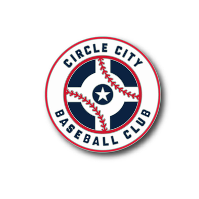 Indianapolis Indians Circle City Primary Logo Lapel Pin