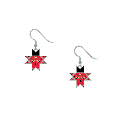 Indianapolis Indians Women's Primary Logo J-Hook Earrings